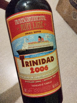 Photo of the rum Trinidad #27 taken from user Joël