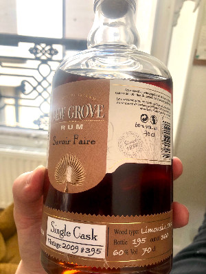 Photo of the rum New Grove Savoir Faire Single Cask taken from user Godspeed