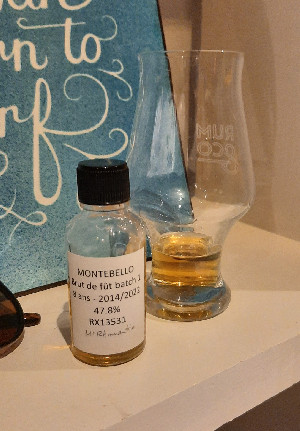 Photo of the rum Montebello Le brut de fût 8 ans taken from user Alexander Rasch