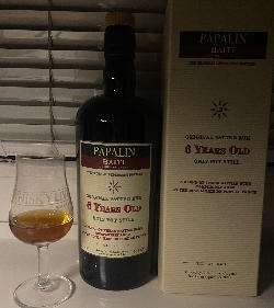 Photo of the rum Papalin Haiti taken from user Krogulczyk