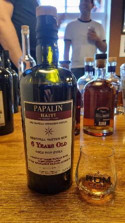 Photo of the rum Papalin Haiti taken from user Martin Švojgr