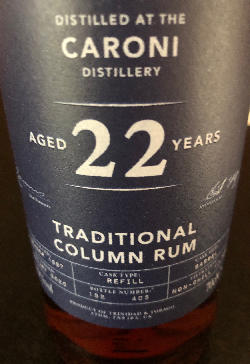 Photo of the rum Traditional Column Rum HTR taken from user cigares 