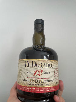 Photo of the rum El Dorado 12 (2020 Release) taken from user fortepian