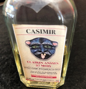 Photo of the rum Clairin Ansyen Casimir (Vincenzo Mazzilli) taken from user cigares 