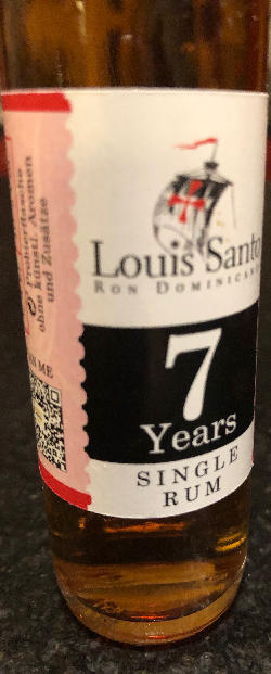 Photo of the rum Louis Santo taken from user cigares 
