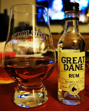 Photo of the rum Great Dane Barrel Aged taken from user Kevin Sorensen 🇩🇰