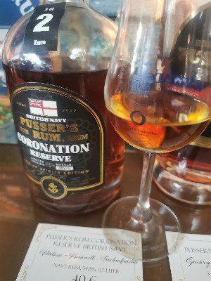 Photo of the rum Coronation Reserve (2023 UP Spirits Edition) taken from user Gregor 