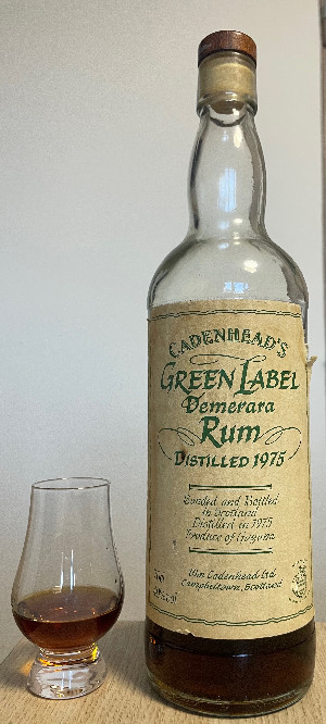 Photo of the rum Green Label Demerara Rum taken from user Petr Andrysík