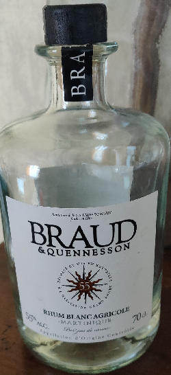 Photo of the rum Braud & Quennesson Rhum Blanc Agricole taken from user Nicofr