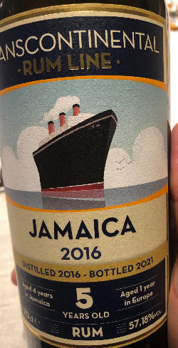 Photo of the rum Jamaica taken from user cigares 