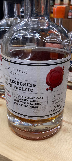 Photo of the rum Dead Reckoning Rum Moscatel Cask taken from user TheRhumhoe