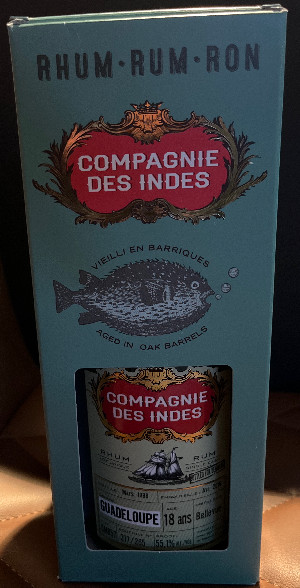 Photo of the rum Guadeloupe (Bottled for Denmark) taken from user BTHHo 🥃