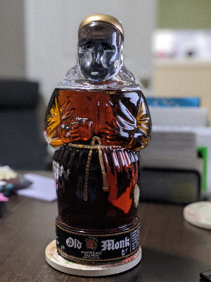 Photo of the rum Old Monk Surpreme XXX Rum taken from user Abrahan Reyes