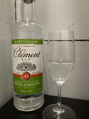 Photo of the rum Clément Blanc 40 taken from user Campbell 