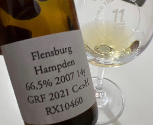Photo of the rum Flensburg Rum Company Special Bottling zum GRF 2021 C<>H taken from user Andi