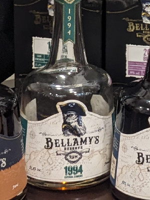 Photo of the rum Bellamy‘s Reserve MER taken from user crazyforgoodbooze
