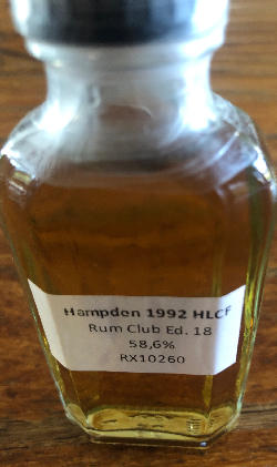 Photo of the rum Rumclub Private Selection Ed. 18 Treasure Cask Jamaica HLCF taken from user cigares 