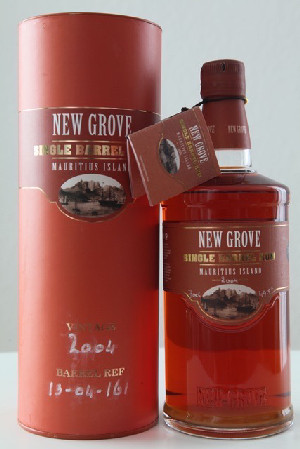 Photo of the rum New Grove Single Cask Rum taken from user Harald