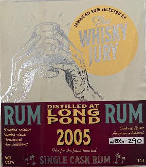 Photo of the rum 2005 taken from user Lot-NAS