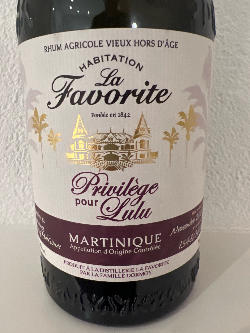 Photo of the rum Cuvée Privilège Pour Lulu taken from user Winetrader