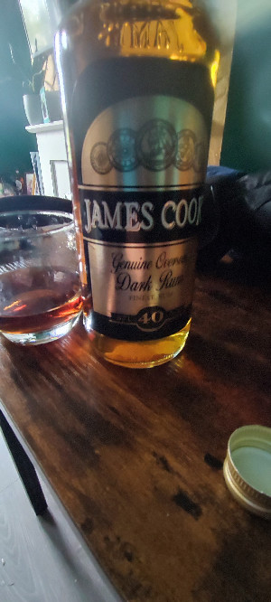 Photo of the rum James Cook Genuine Overseas Dark Rum taken from user Leslie Haigh