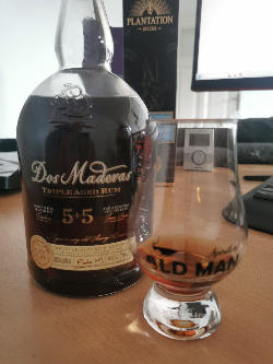 Photo of the rum Dos Maderas 5 Years + 5 Years PX taken from user Gregor 