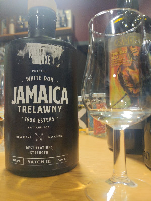 Photo of the rum Trelawny White DOK taken from user crazyforgoodbooze