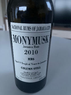 Photo of the rum Monymusk MBS taken from user Thunderbird