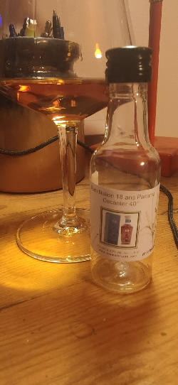 Photo of the rum Panama Decanter 18 Years taken from user Joel Segerstav