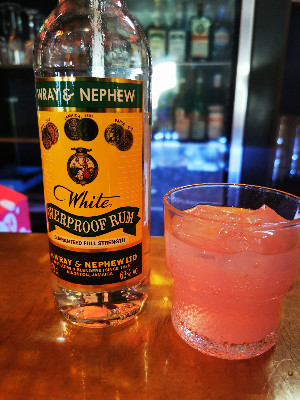 Photo of the rum White Overproof taken from user Kevin Sorensen 🇩🇰