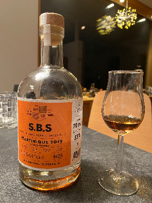 Photo of the rum S.B.S Martinique 2019 PX Cask Matured taken from user Jarek