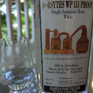 Photo of the rum Forsyths 151 Proof White taken from user Aaron Adams