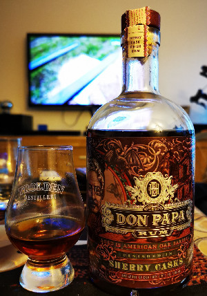 Photo of the rum Don Papa Sherry Cask taken from user Kevin Sorensen 🇩🇰