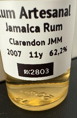 Photo of the rum Rum Artesanal Jamaica Rum JMM taken from user Mentalo