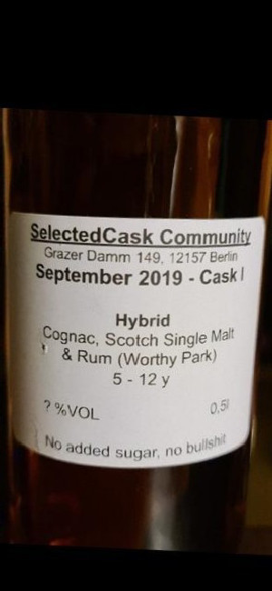 Photo of the rum September 2019 - Hybrid taken from user crazyforgoodbooze