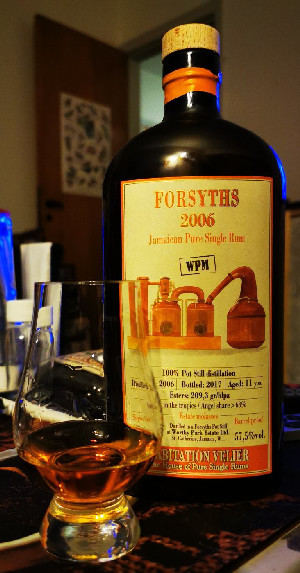 Photo of the rum Forsyths WPM taken from user Kevin Sorensen 🇩🇰