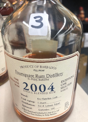 Photo of the rum Exceptional Cask Selection III 2004 taken from user cigares 