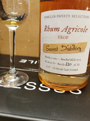 Photo of the rum Rumclub Private Selection Ed. 19 Rhum Agricole VSOP taken from user Beach-and-Rum 🏖️🌴
