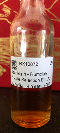 Photo of the rum Rumclub Private Selection Ed. 20 Australia 14 Years taken from user cigares 