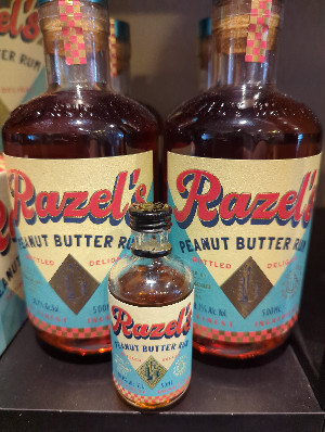 Photo of the rum Razel‘s Peanut Butter Rum taken from user Ginger & Fred