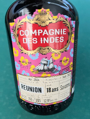 Photo of the rum Reunion (Bottled for Denmark) taken from user BTHHo 🥃