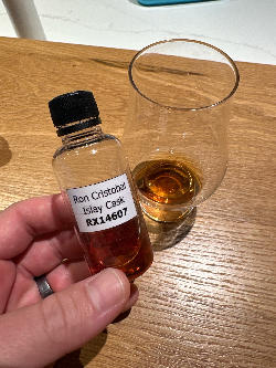 Photo of the rum Ron Cristóbal Santa Maria Islay Cask taken from user Filip Šikula