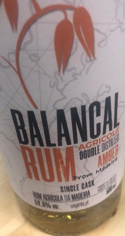 Photo of the rum Balancal Rum (Amber Single Cask) taken from user cigares 