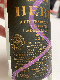 Photo of the rum 2023 Limited Edition HERR taken from user Gianca Zil