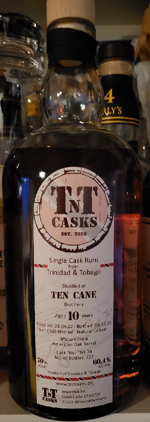 Photo of the rum Single Cask Rum taken from user zabo