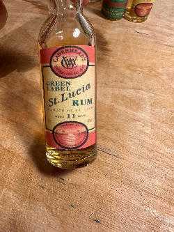 Photo of the rum Green Label St. Lucia Rum taken from user Johannes