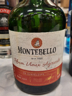 Photo of the rum Montebello Rhum Vieux Agricole (Batch Année 2022) taken from user Werner10
