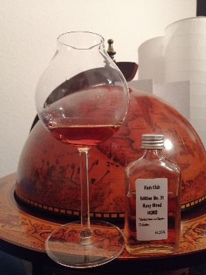 Photo of the rum Rumclub Private Selection Ed. 31 (Navy Blend Rum HQNB) taken from user Gunnar Böhme "Bauerngaumen" 🤓