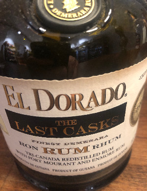 Photo of the rum El Dorado The Last Casks (Black) taken from user cigares 