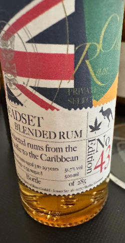 Photo of the rum Rumclub Private Selection Ed. 43 Deadset Blend taken from user Mentalo